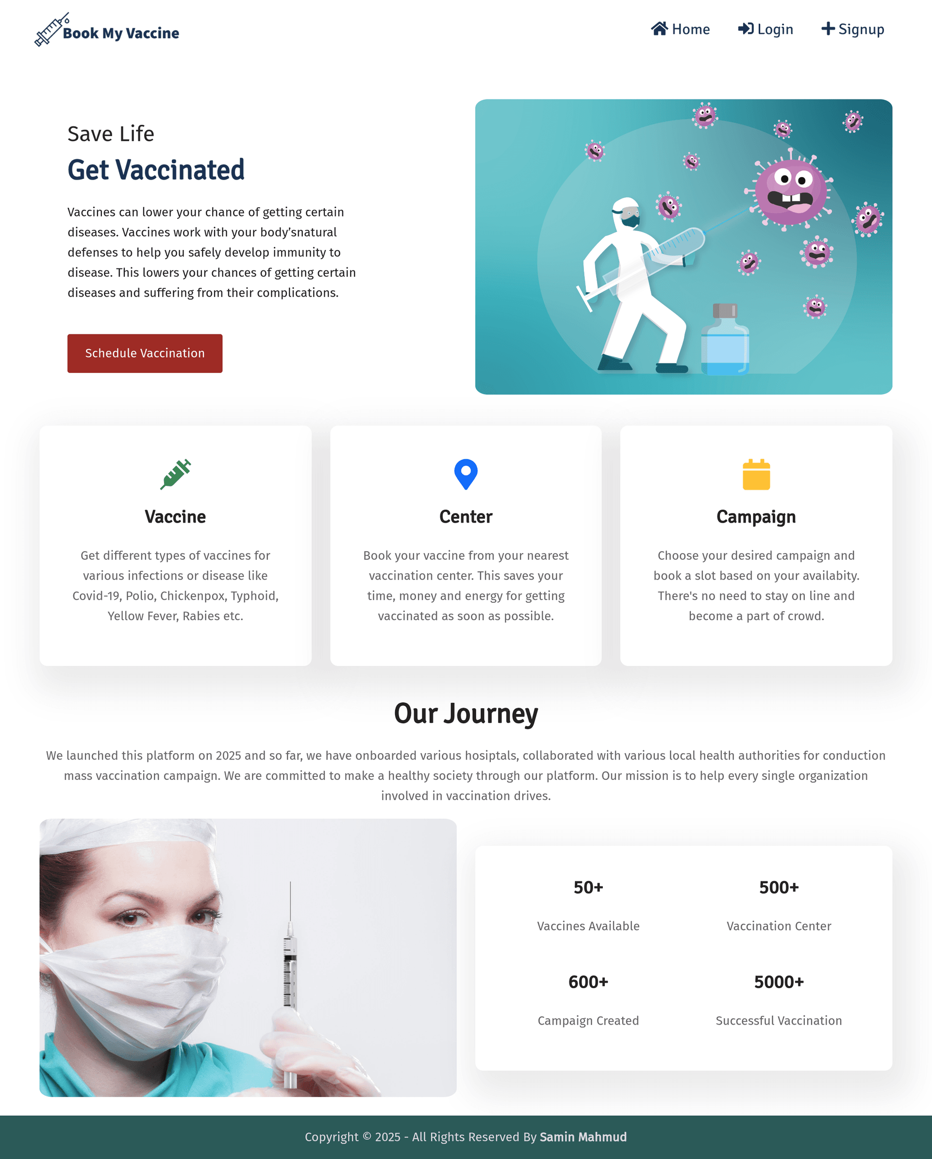 Book My Vaccine